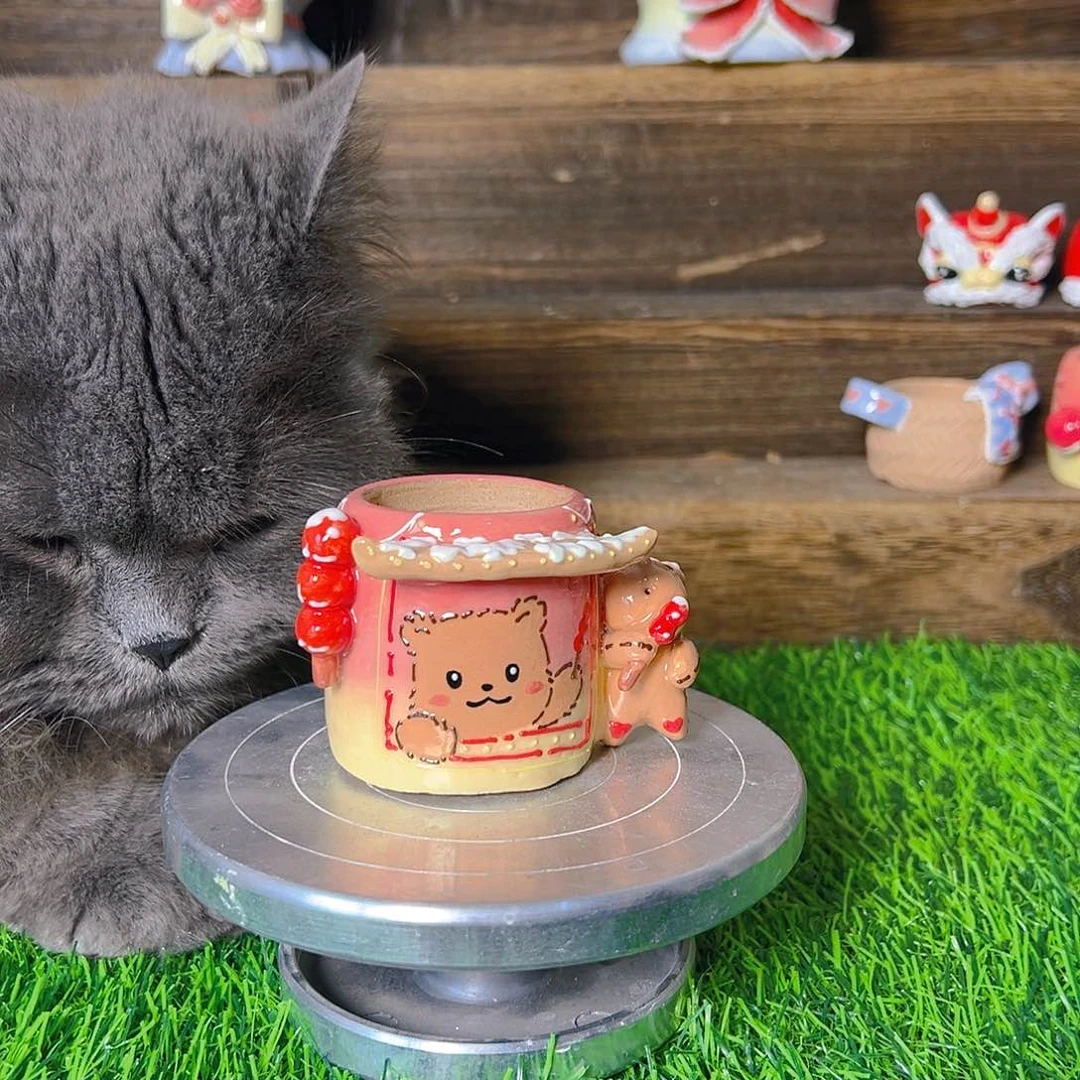 红陶老梧家多肉花盆