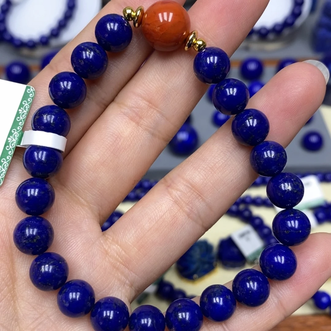 青金石未镶嵌手链