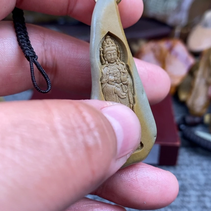 【闪购商品】原石雕刻手把件