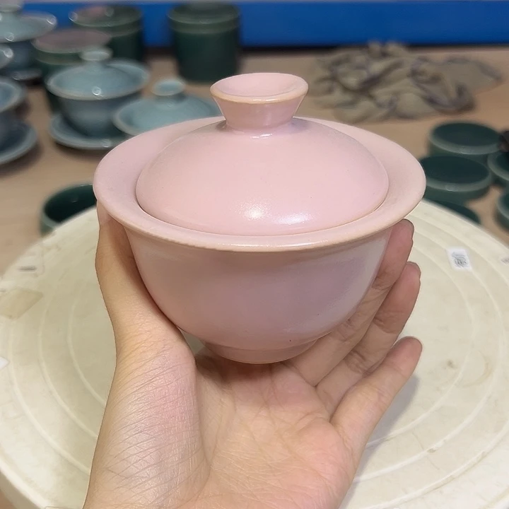 龙泉云间青瓷小米茶器