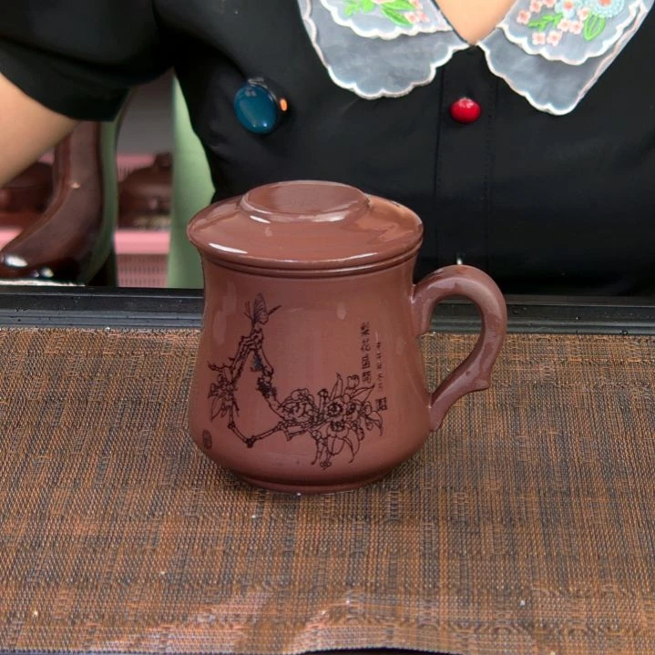 茶杯紫砂高货放漏