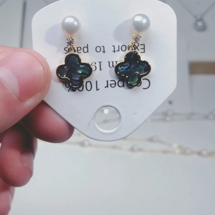 未镶嵌耳饰淡水珍珠