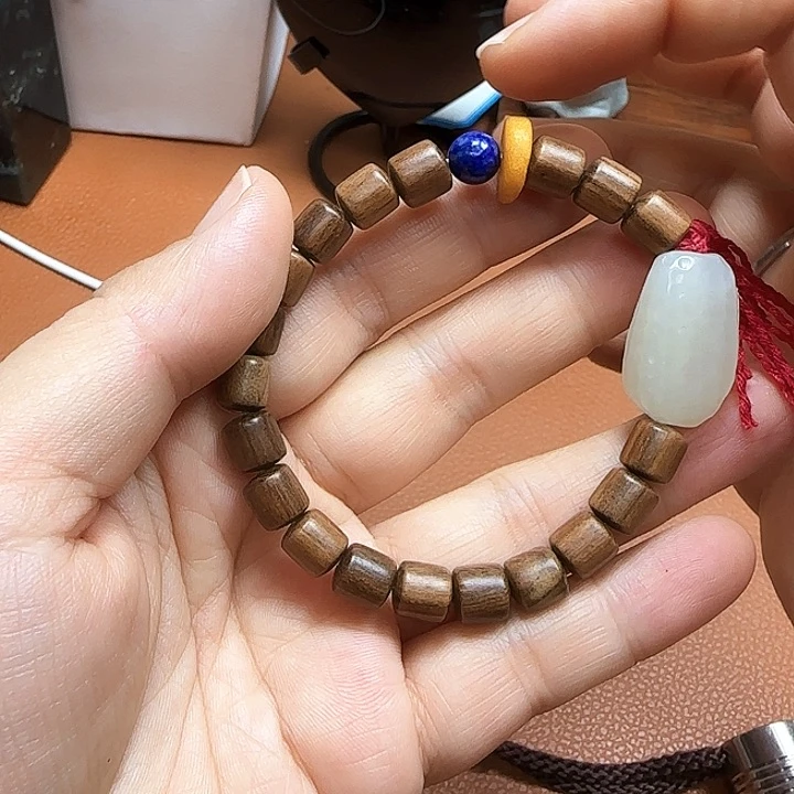 和田玉手链未镶嵌