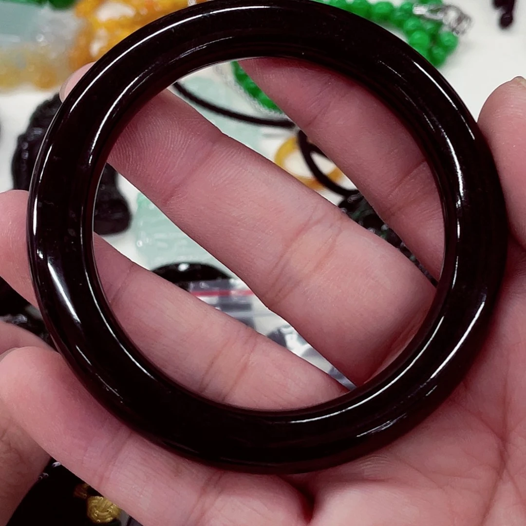 翡翠未镶嵌颈饰先鉴后发一物一证56