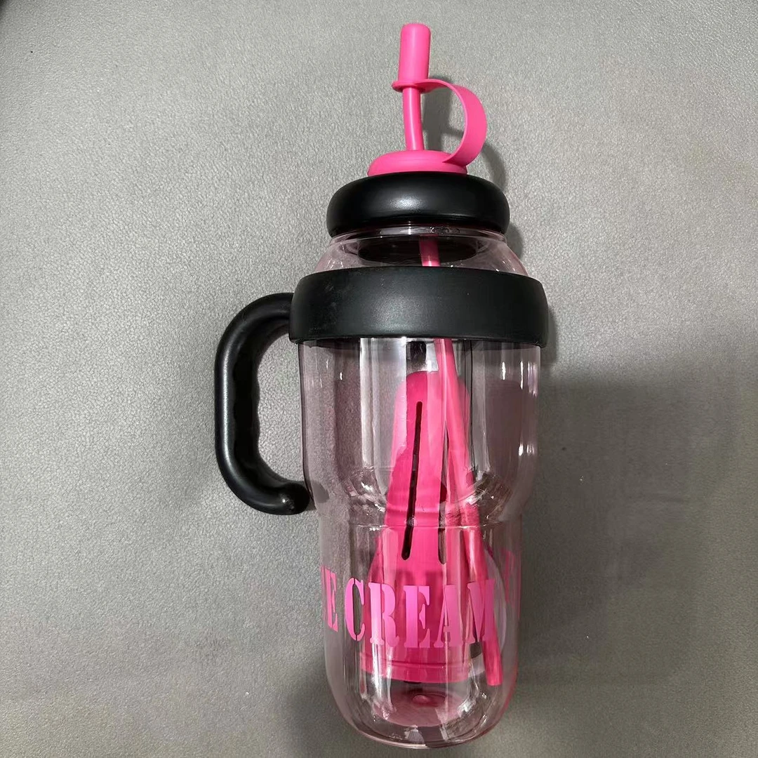 W807夏日高颜值吸管杯新款水杯带吸管