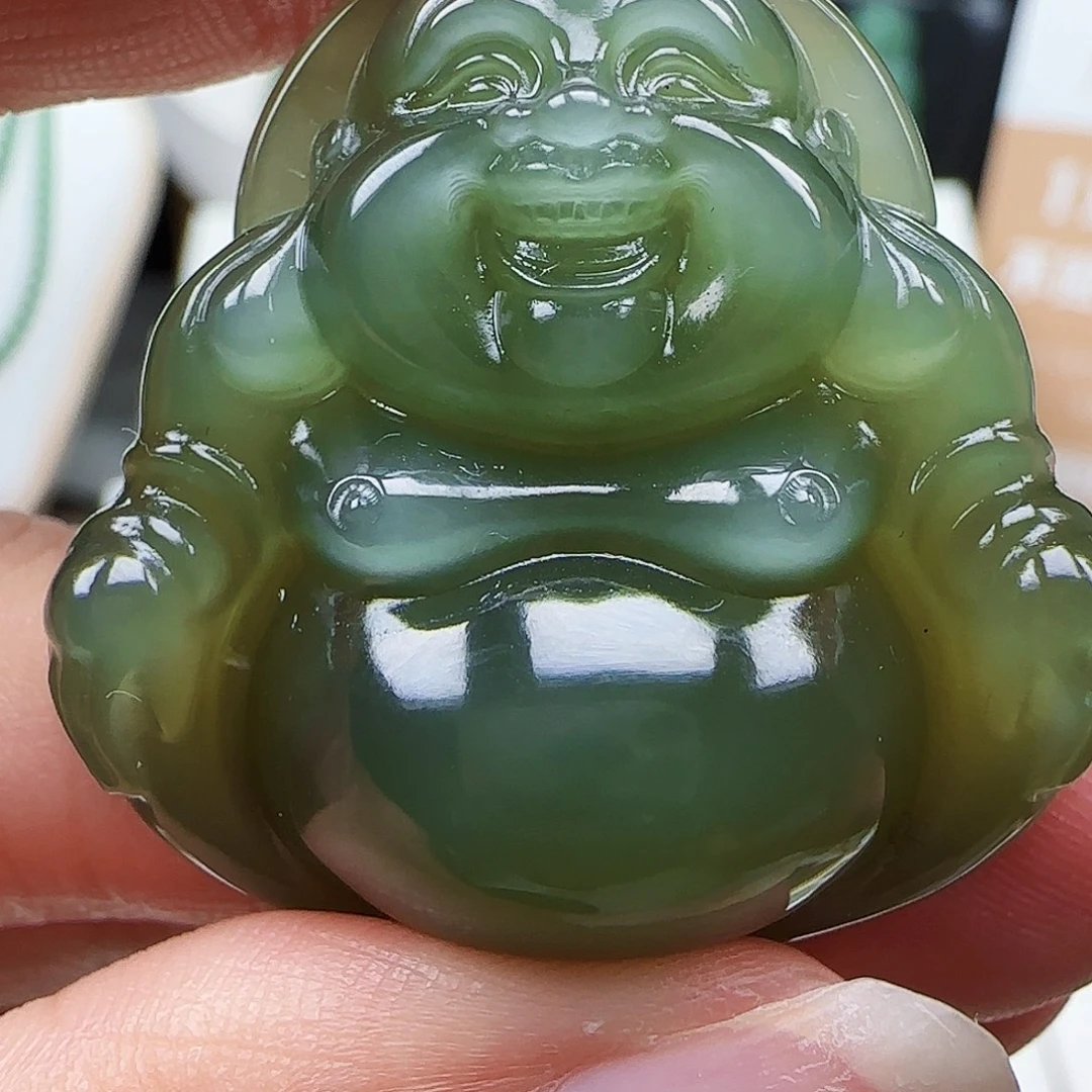 吊坠(赠链)未镶嵌和田玉35