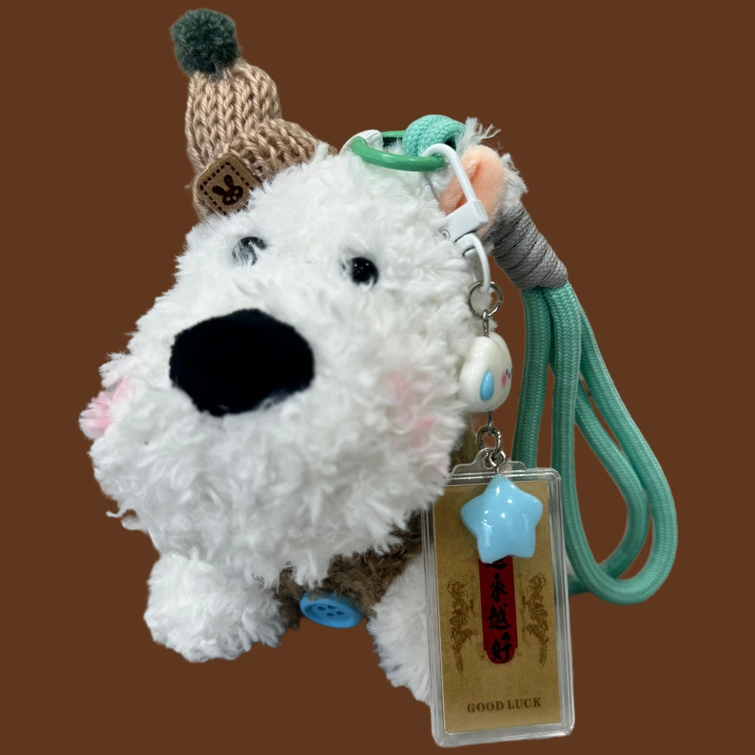 水贝创意玩偶挂件DIY可爱挂件礼物节日热卖含金工艺品