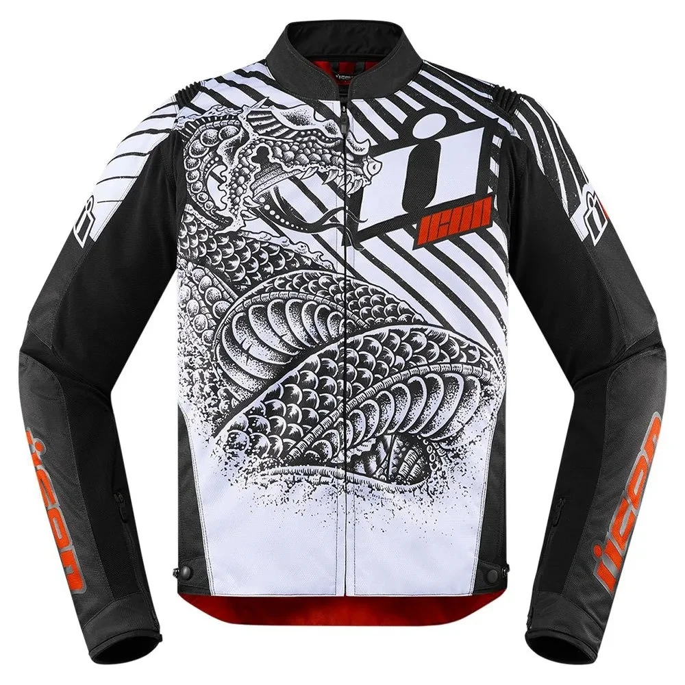 美国ICON SERPECANT摩托车防摔防风机车骑士骑行服