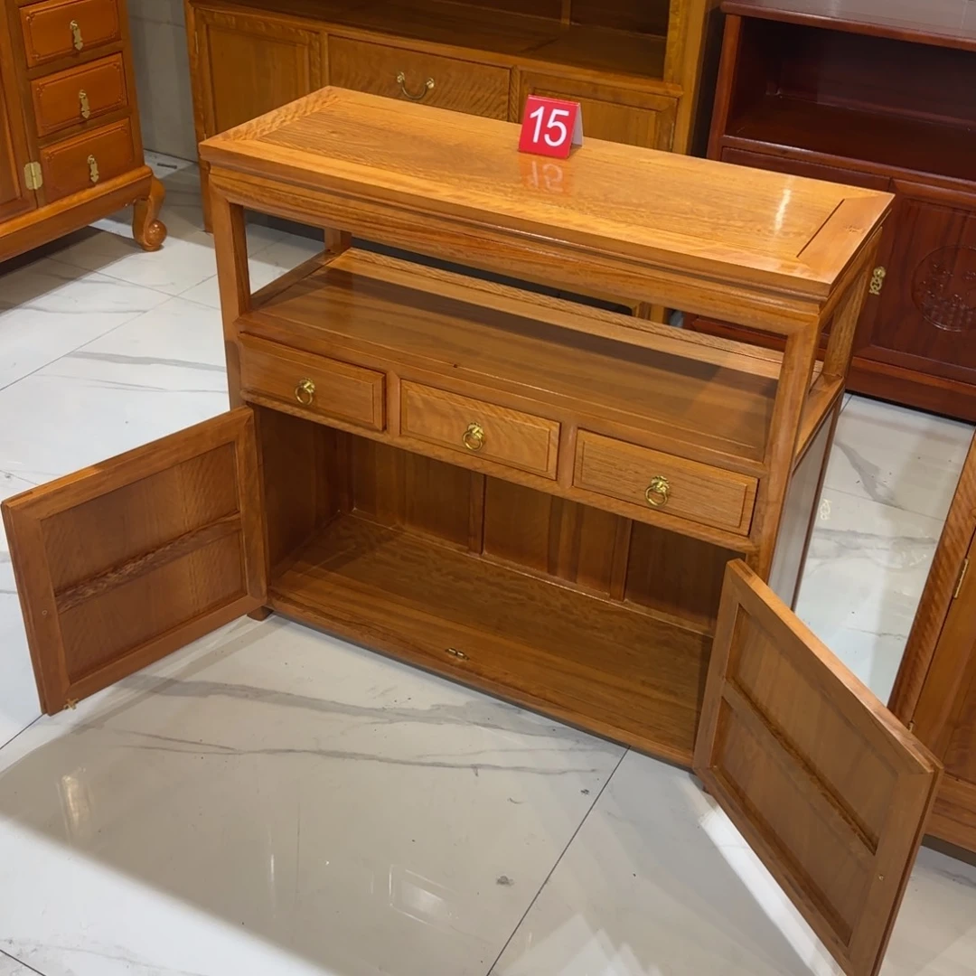 花梨木类成套家具越南花梨86✖️32高82茶水柜