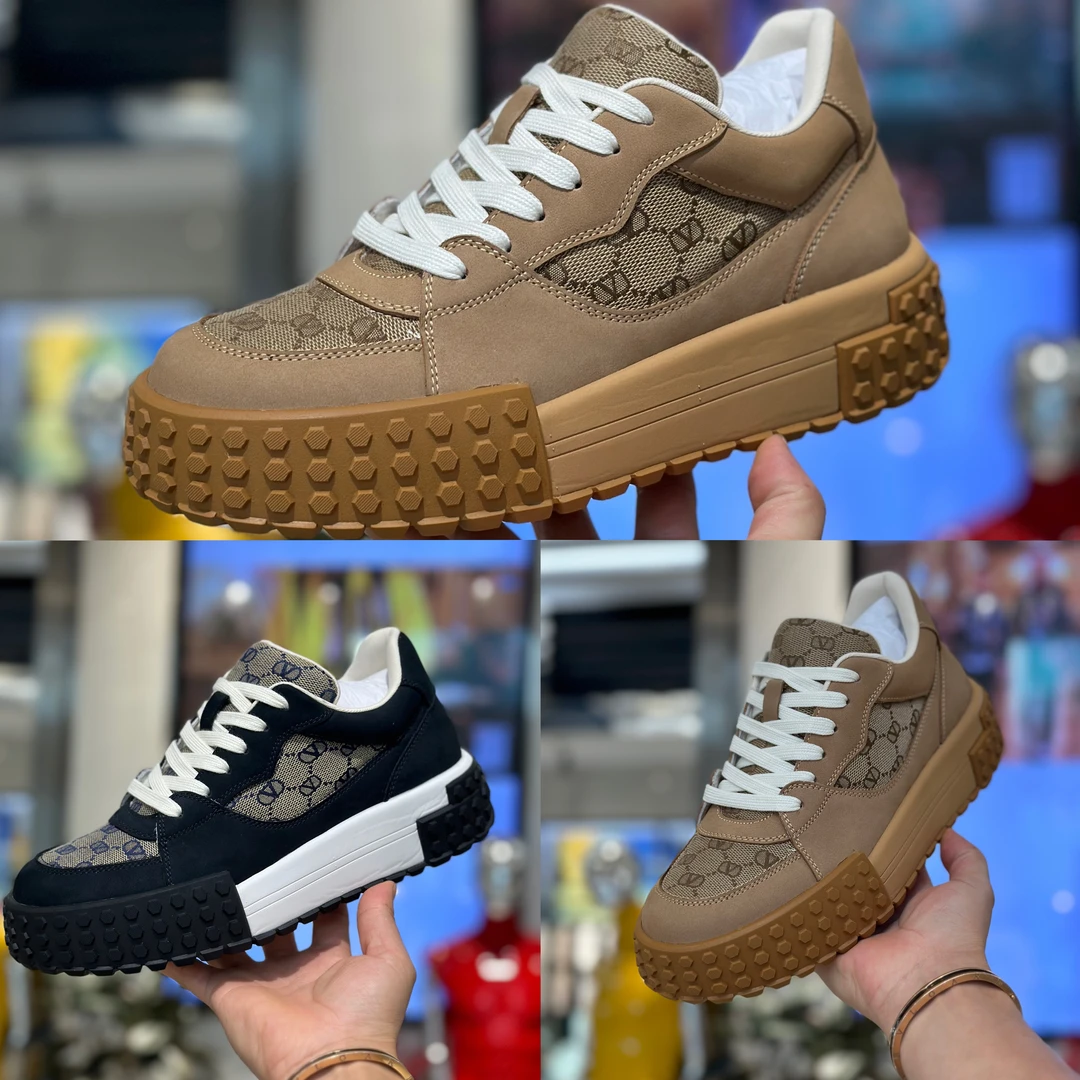 【发现者】2025秋季新款高端轻奢休闲鞋时尚舒适百搭男士潮鞋107-13