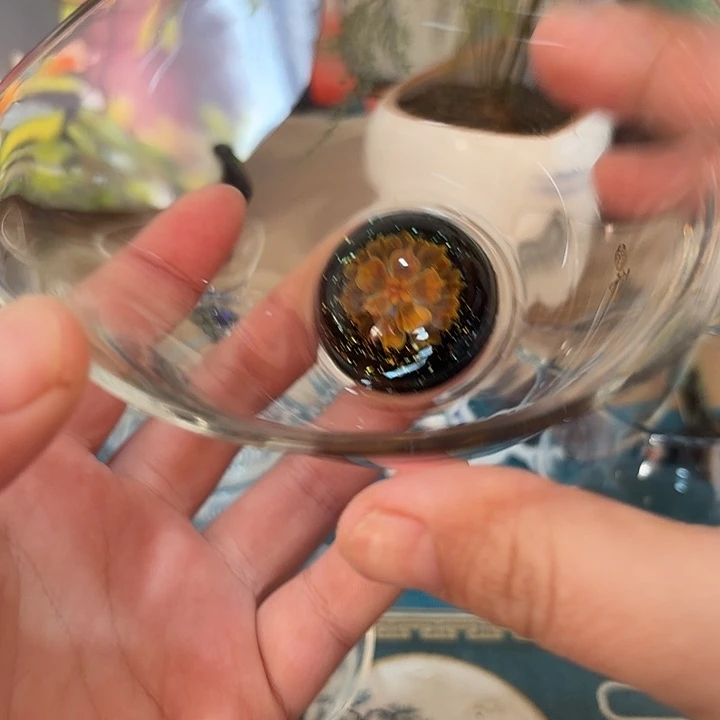 琉璃手工艺品玻璃茶色天剑芙韵香色