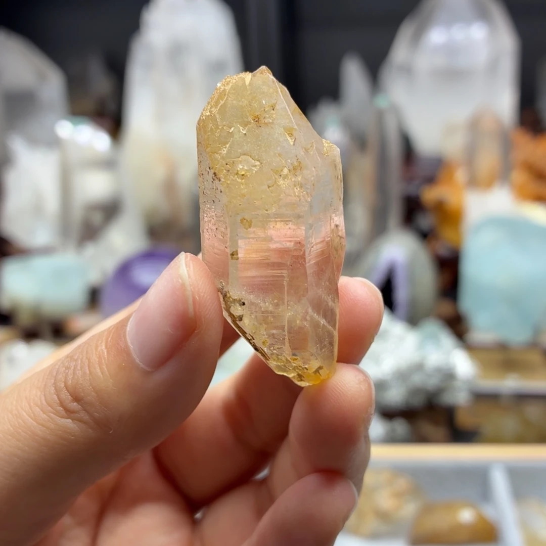 银S925镶嵌珠宝半成品水晶