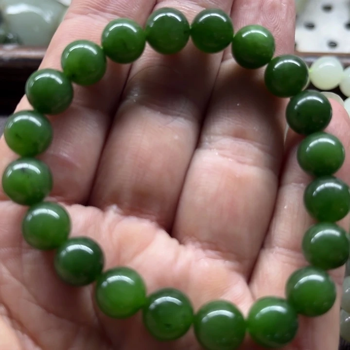 手链未镶嵌和田玉（糖玉）