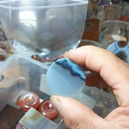玛瑙/玉髓合金颈饰