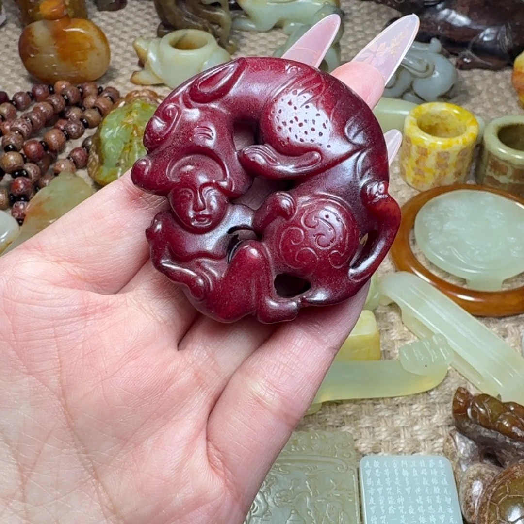 吊坠白玉菩提挂件