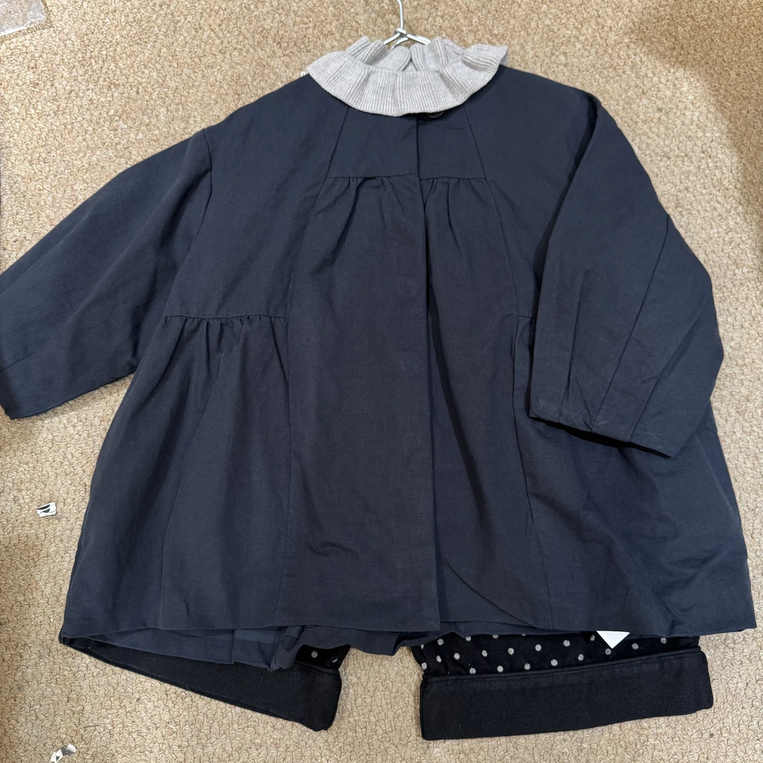 韩系高级感童装买手高品韩版风衣外套百搭秋款