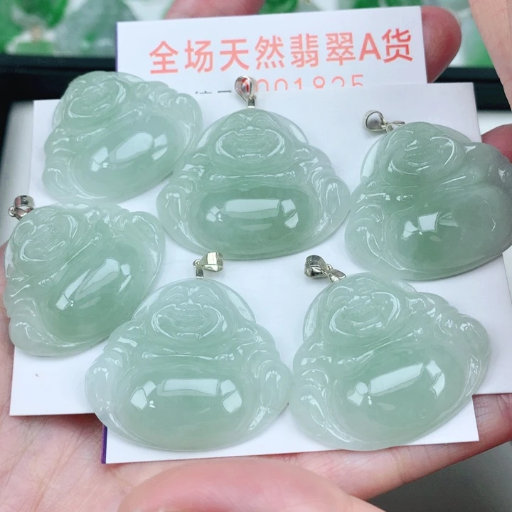 颈饰银S925镶嵌翡翠多样性发其1