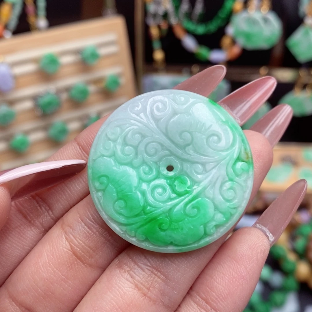 颈饰未镶嵌翡翠翡翠吊坠