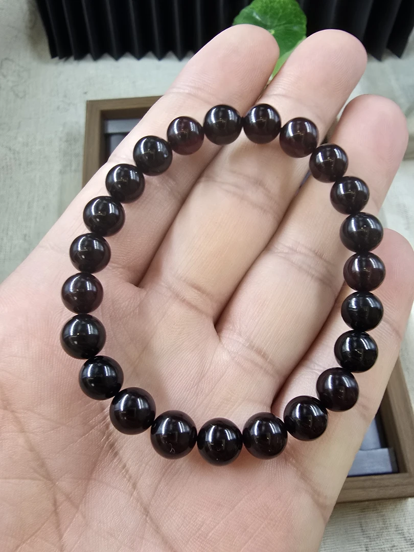 (一哥专属）HHZB-1813琥珀手串8mm多样性发其一
