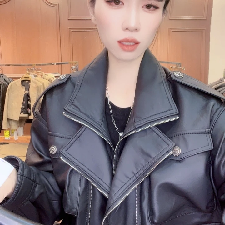 90……120斤皮衣外套