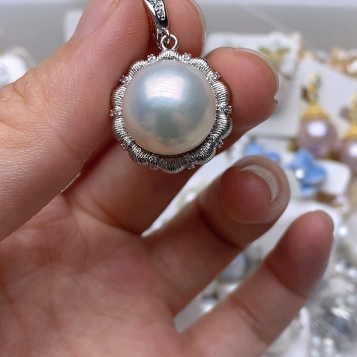 未镶嵌淡水珍珠吊坠
