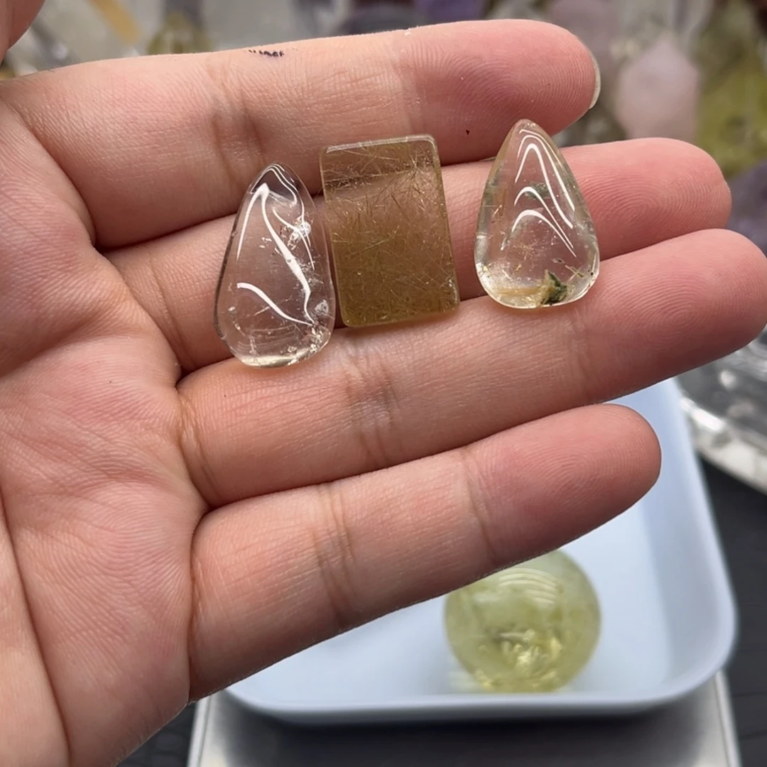 未镶嵌珠宝半成品水晶25