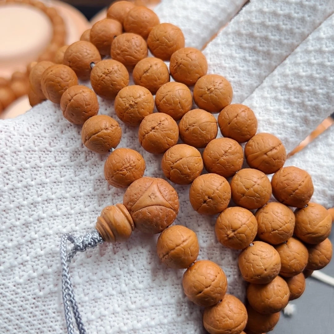 凤眼菩提手串12.5mm长条108