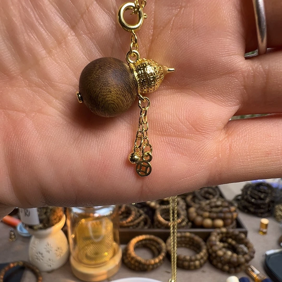 沉香碎屑沉香设计款葫芦多样性发其一