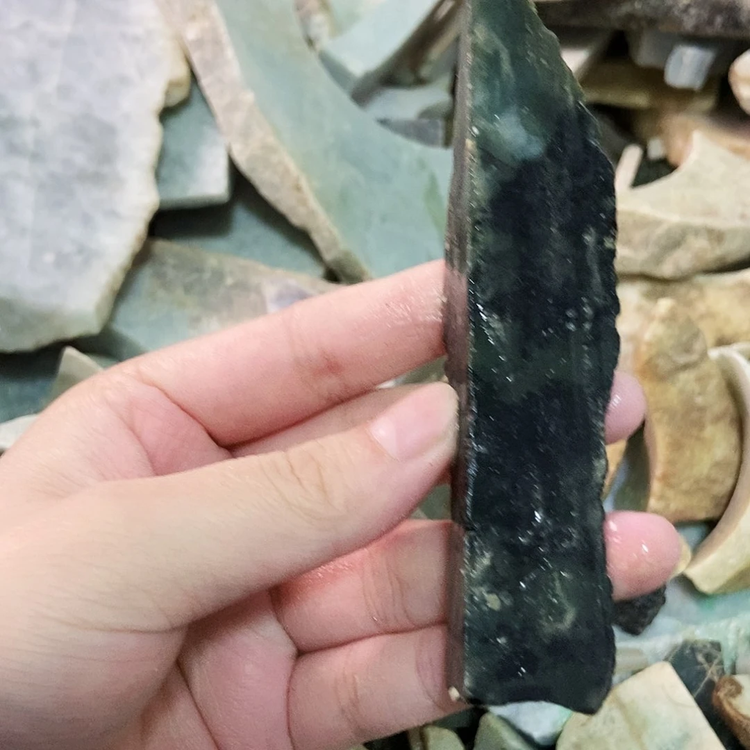 翡翠未镶嵌颈饰天然翡翠