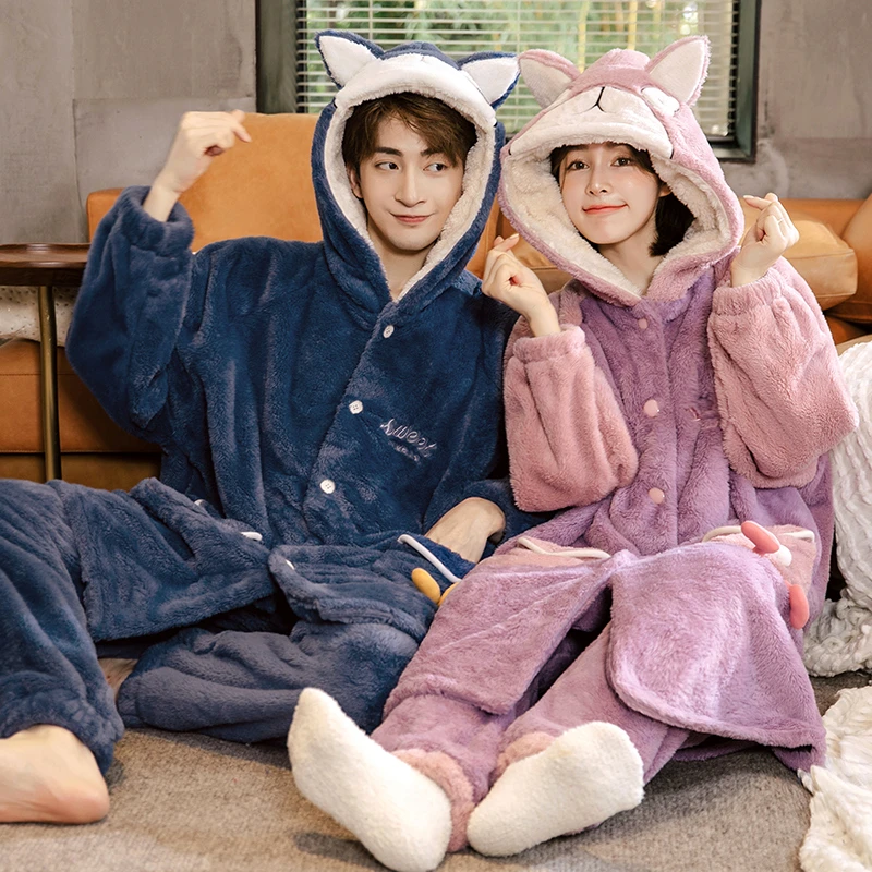 家居服男女款式绒款（按编码）