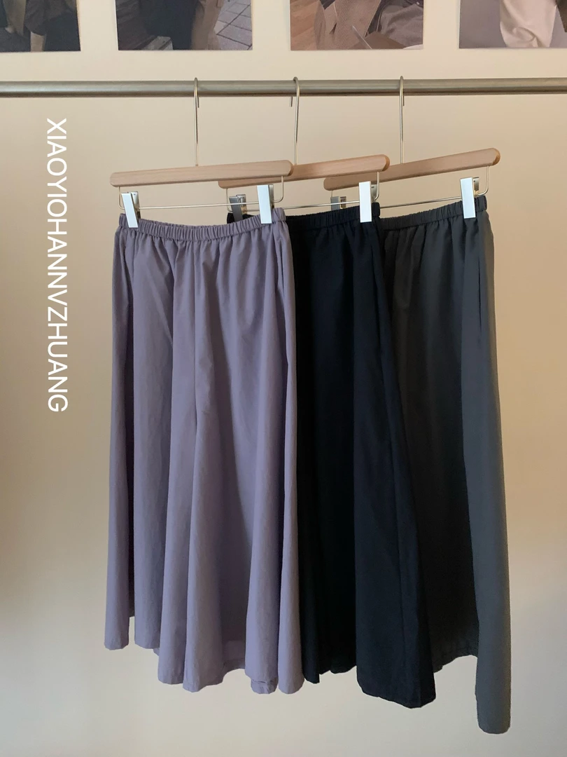【XYJ】夏季八分裙裤