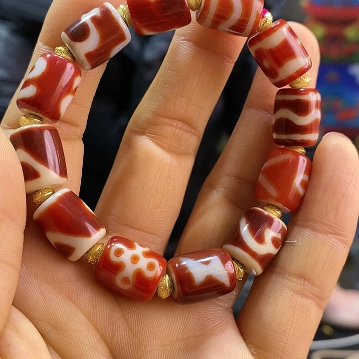 玛瑙/玉髓手链未镶嵌嘻*?