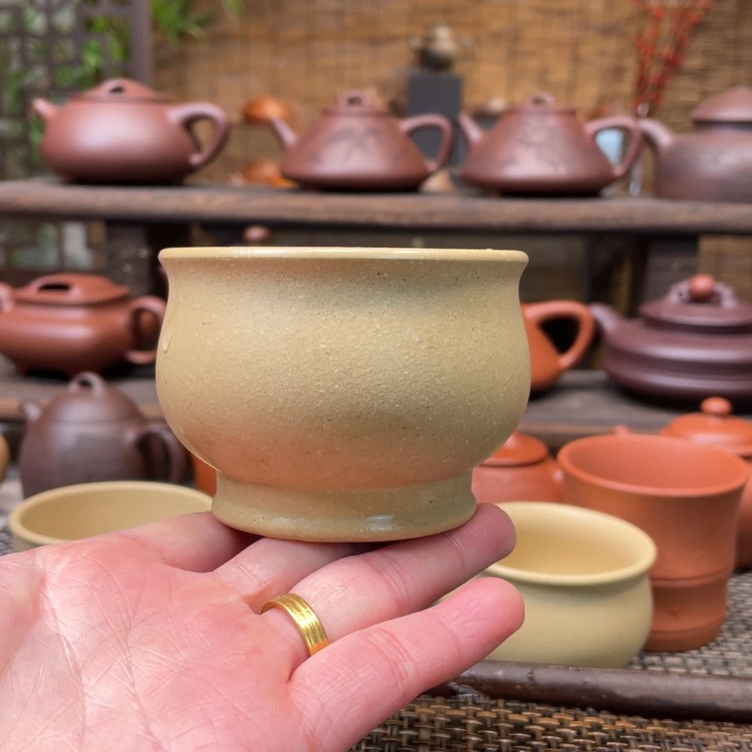 紫砂茶壶宜兴原矿紫砂手工制150