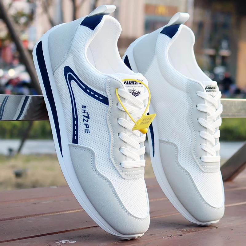 阿甘鞋2025新款夏季网面透气运动鞋男士休闲鞋潮流百搭软底跑步鞋