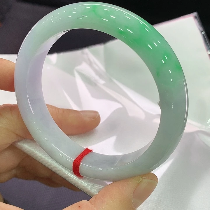 翡翠手镯未镶嵌正圈58-59