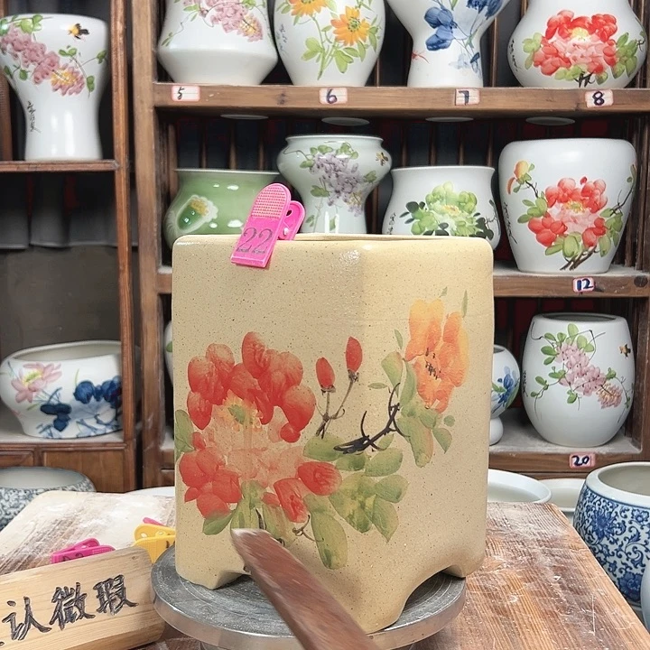 摆件22 新款陶瓷大微瑕