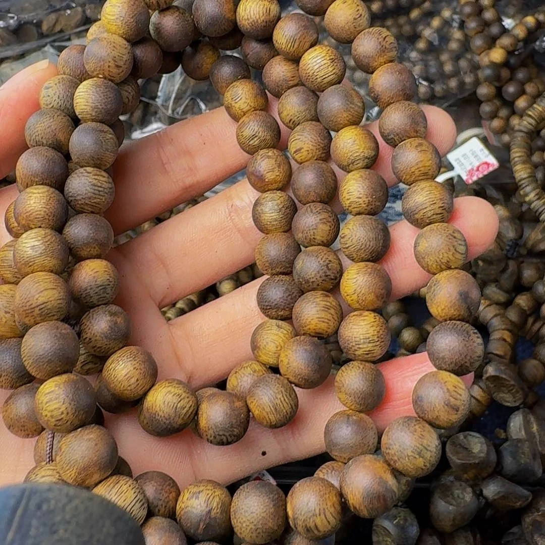 沉香手串悟白棋卡九36