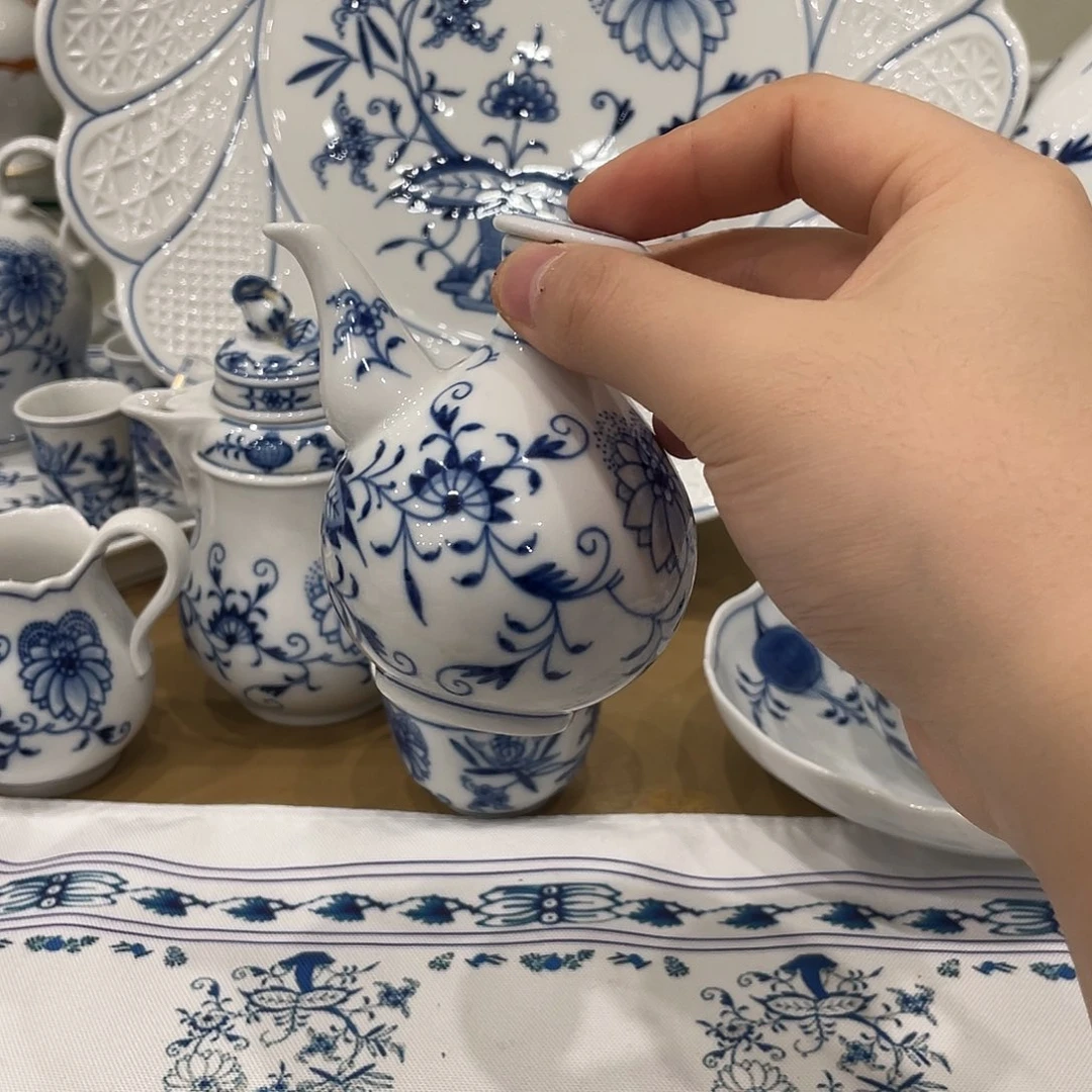 摆件中古一等蓝洋葱