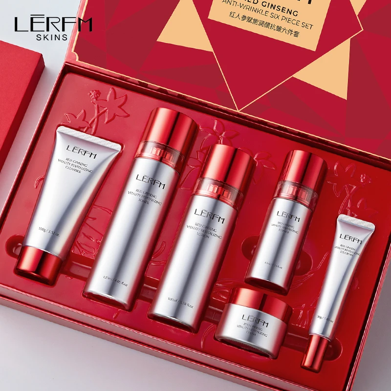 【官方直售】LēRFM/红宝石补水保湿抗皱紧致护肤品水乳霜套装送女友