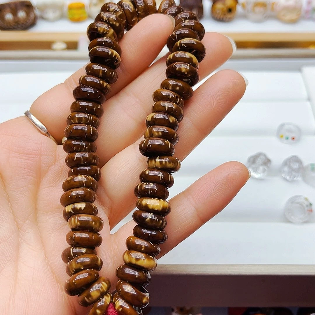 香榧木手工打磨手链