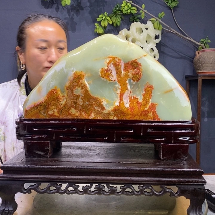 石材精品古青石摆件