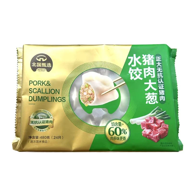 闹小鲜无抗猪肉大葱水饺(甄) 480克/袋