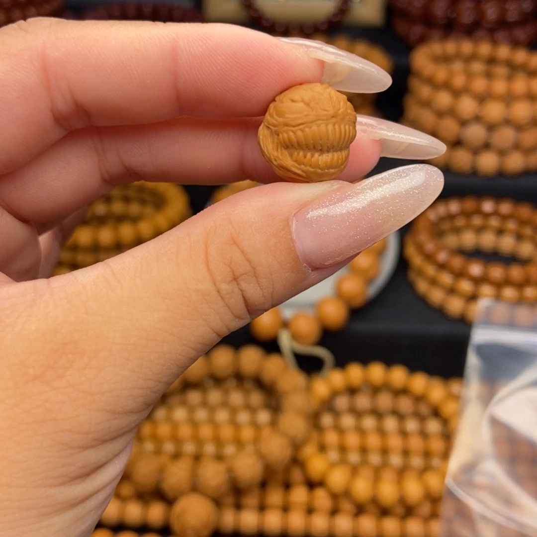 手***者猴头核桃手串毒液单颗