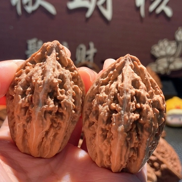 吊坠文玩核桃聚核财婉楸190
