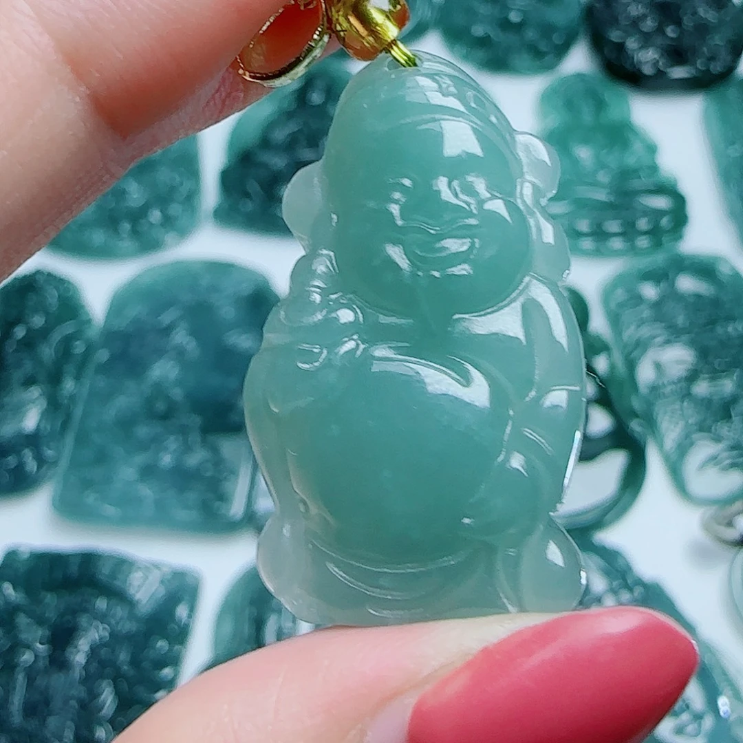 翡翠未镶嵌颈饰A货翡翠多样性发其一8888