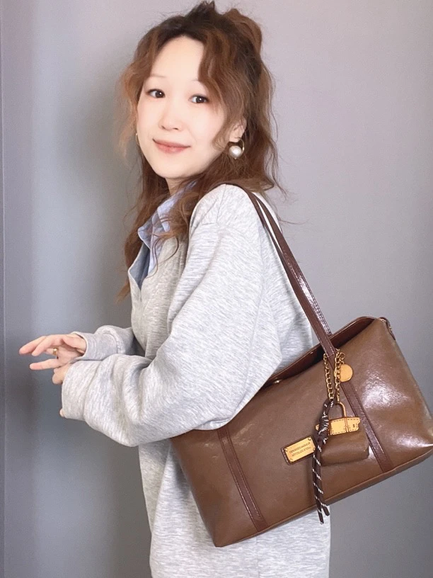 新疆包邮洋洋女包植绒料韩系托特腋下包【1670320】