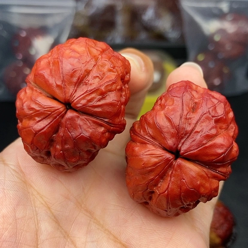 【闪购商品】把件文玩核桃39尺方尊金蟾