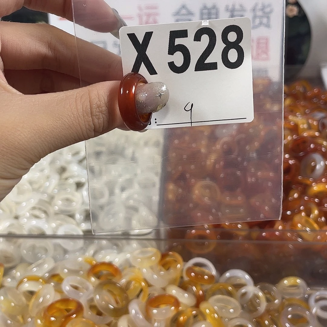 未镶嵌戒指玛瑙/玉髓528