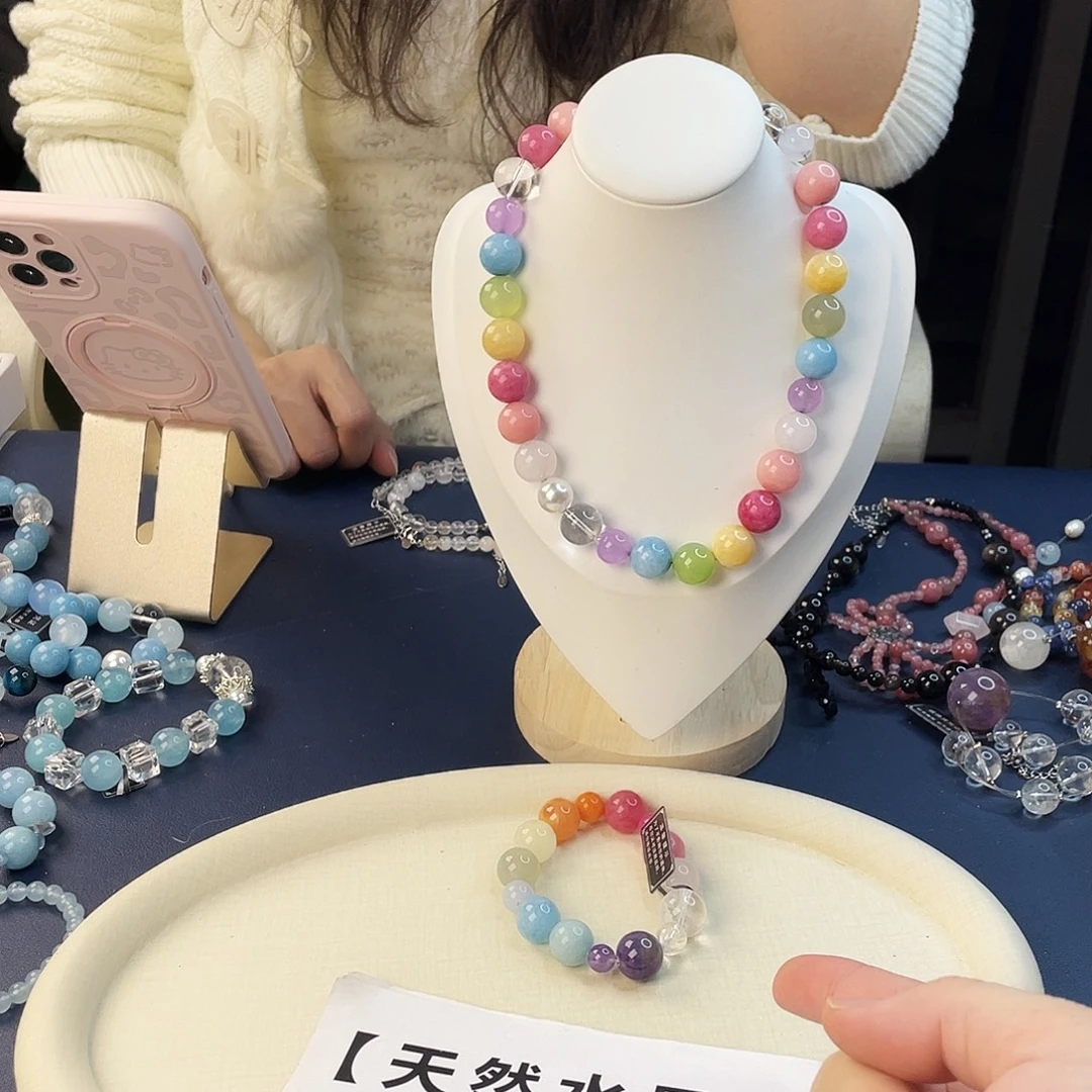 银S925镶嵌手链水晶