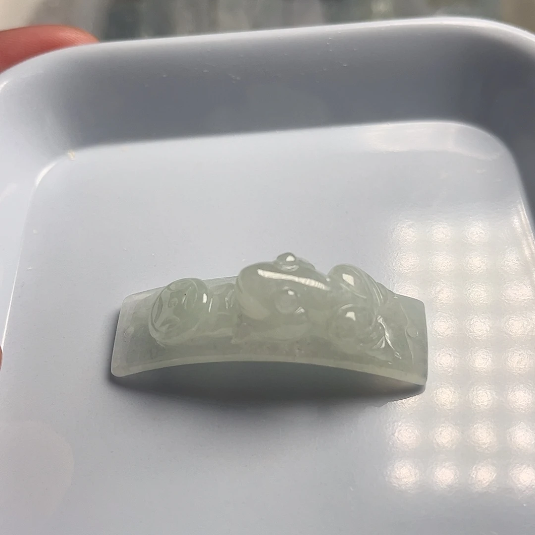 翡翠未镶嵌颈饰天然翡翠